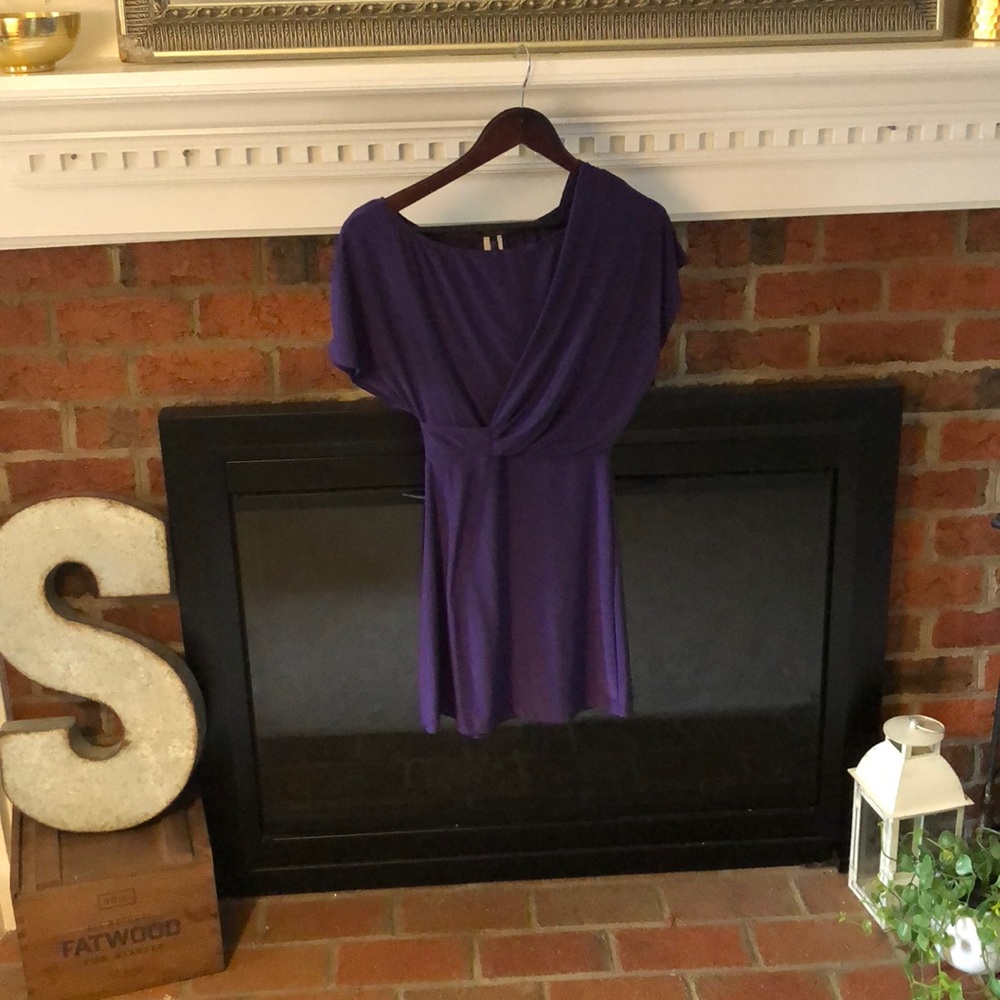 NWOT - Deep purple Body-con dress